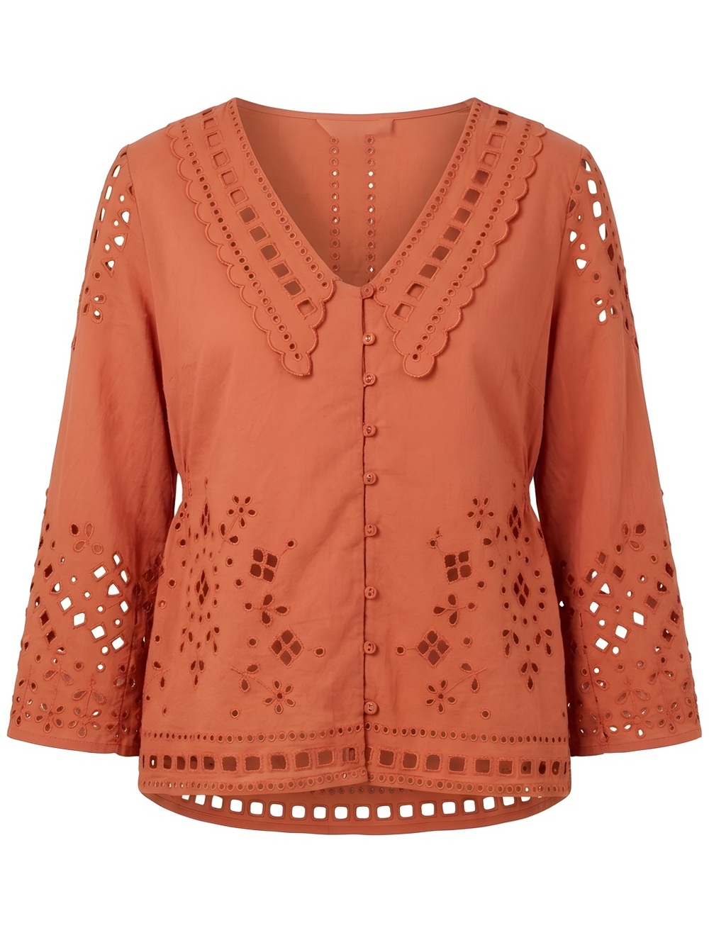 Anthropologie, size 4, dusty pink blouse